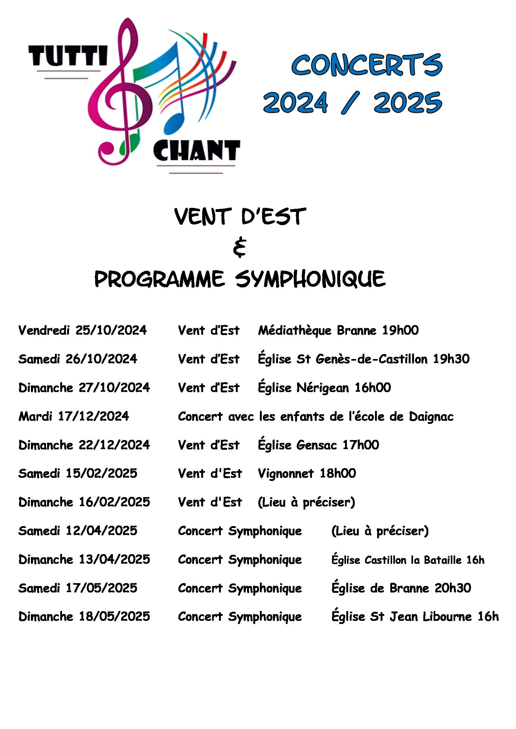 Concerts Symphonique et vent d est 2024 2025 V2