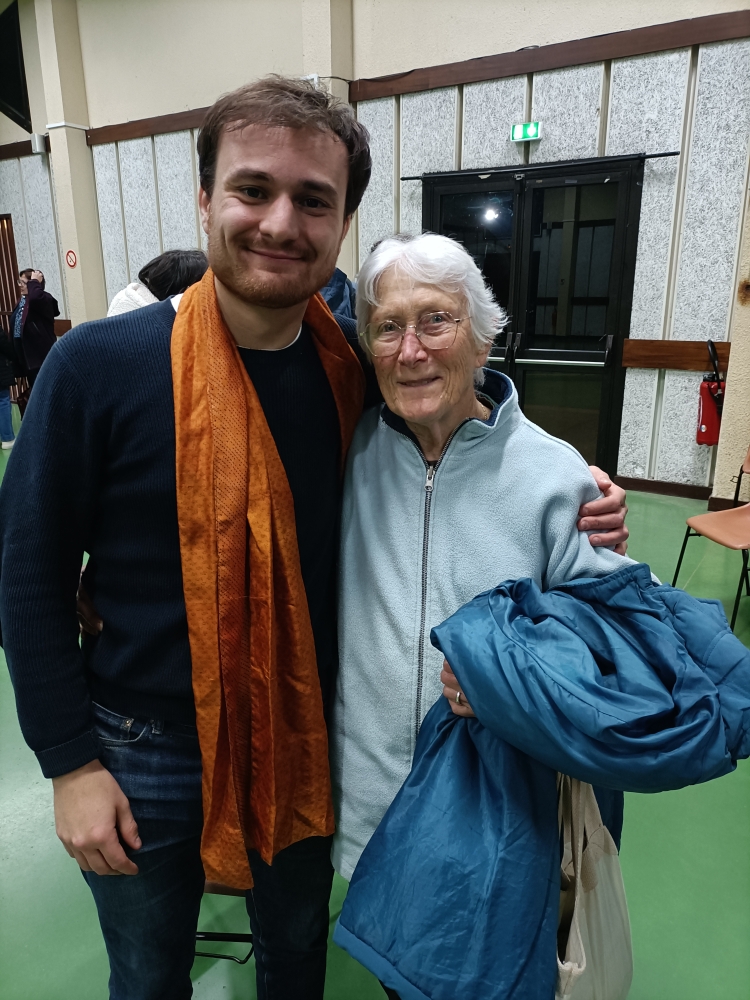 90 ans Aline et 39 ans Benjamin